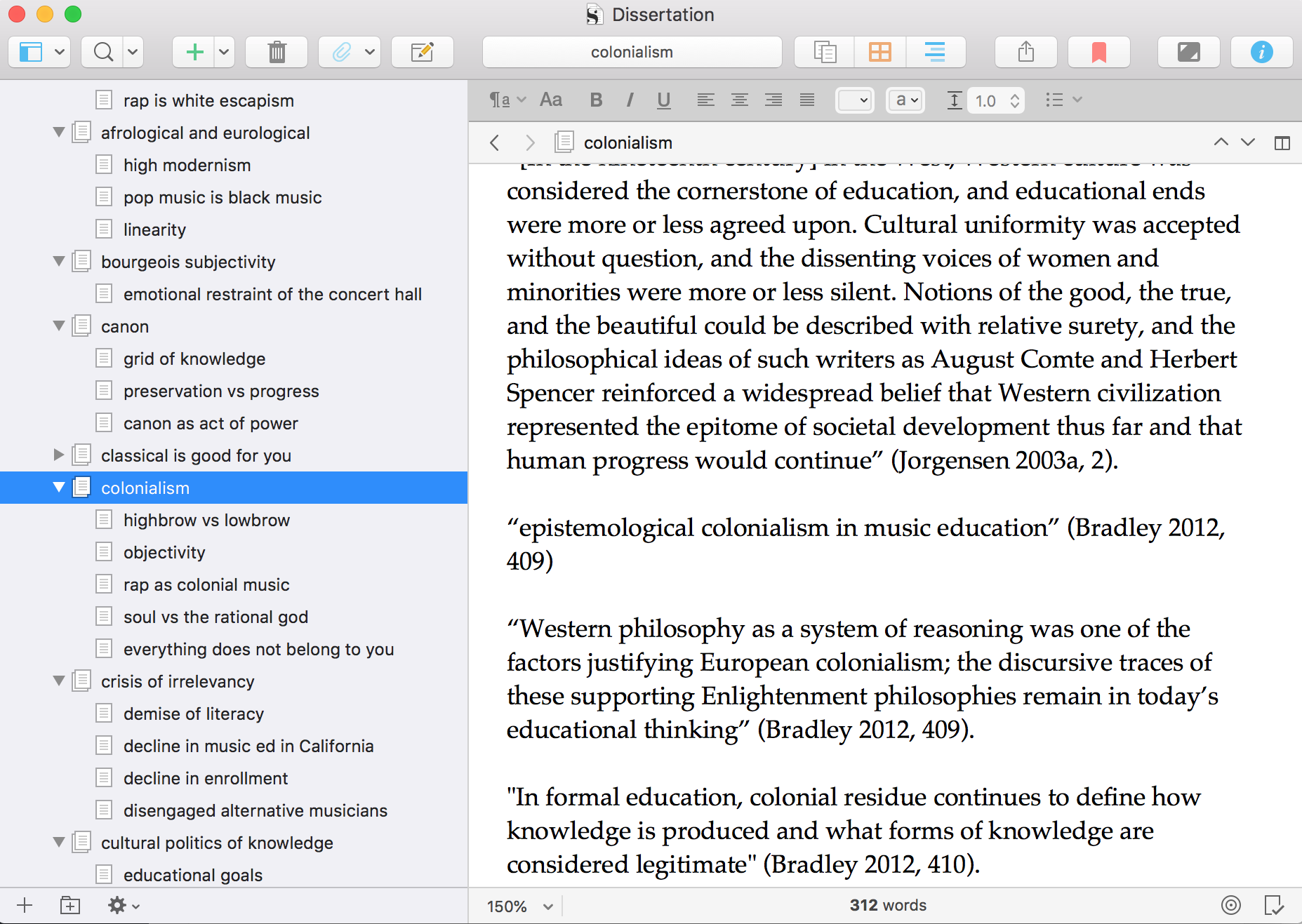 scrivener 3 phd thesis template