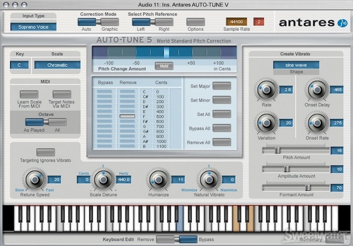Learning music theory with Auto-Tune